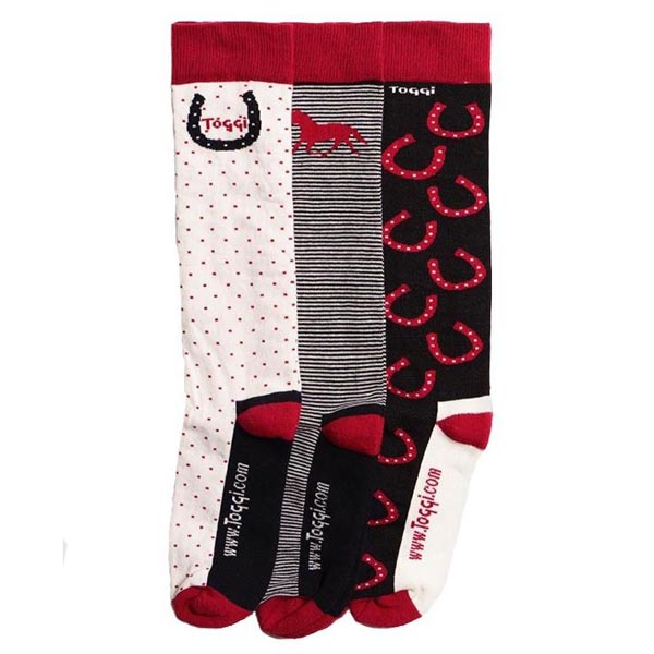 Toggi Ladies Horseshoe Socks (3 pack)
