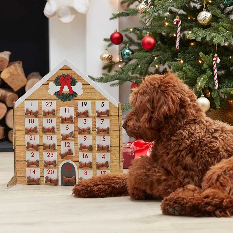 Dog Kennel Fill Your Own Advent Calendar - 45cm