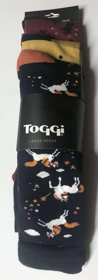 Toggi Ladies Unicorn Socks (Pk/3)
