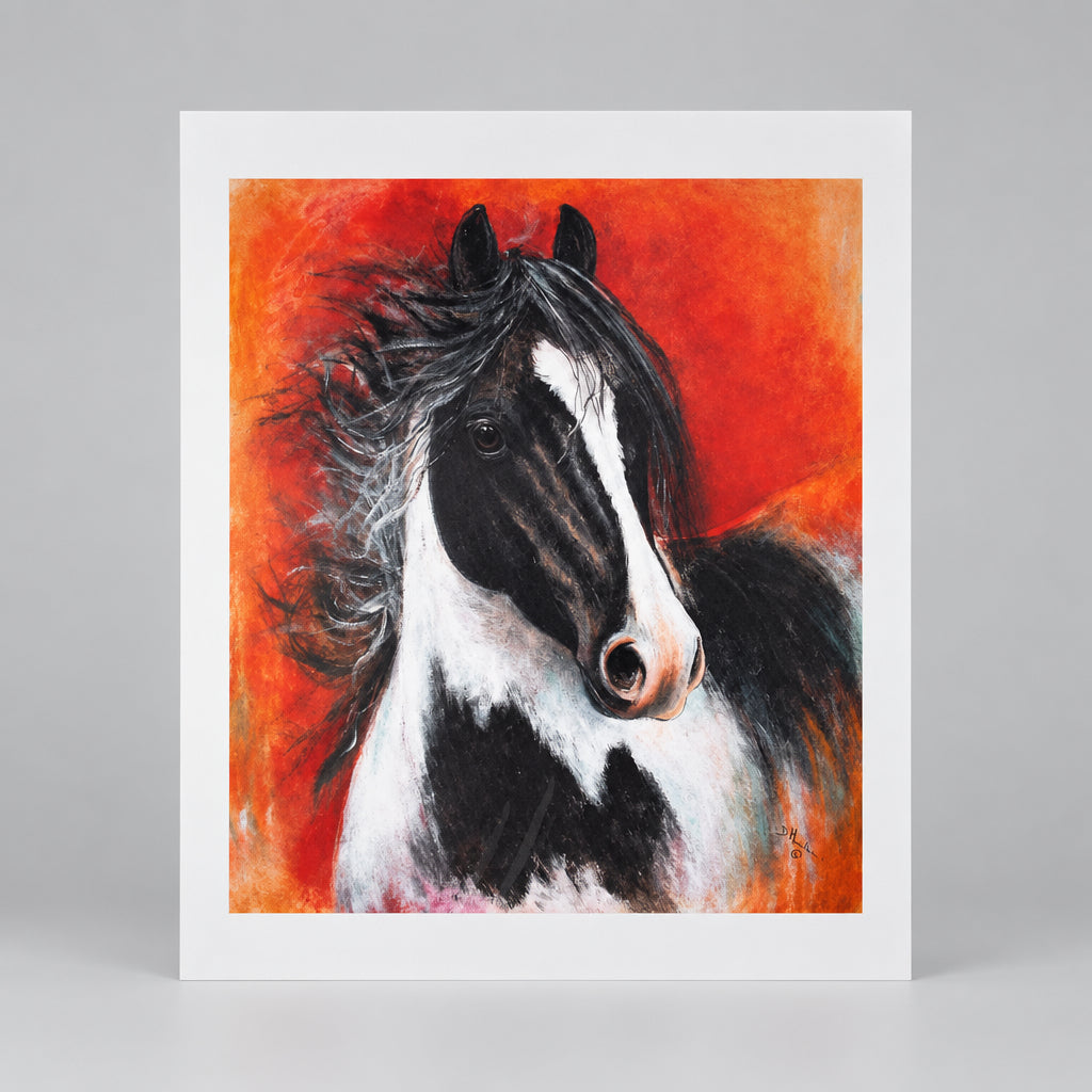 Diane Hennchen Card - Traditional Piebald (DC59)