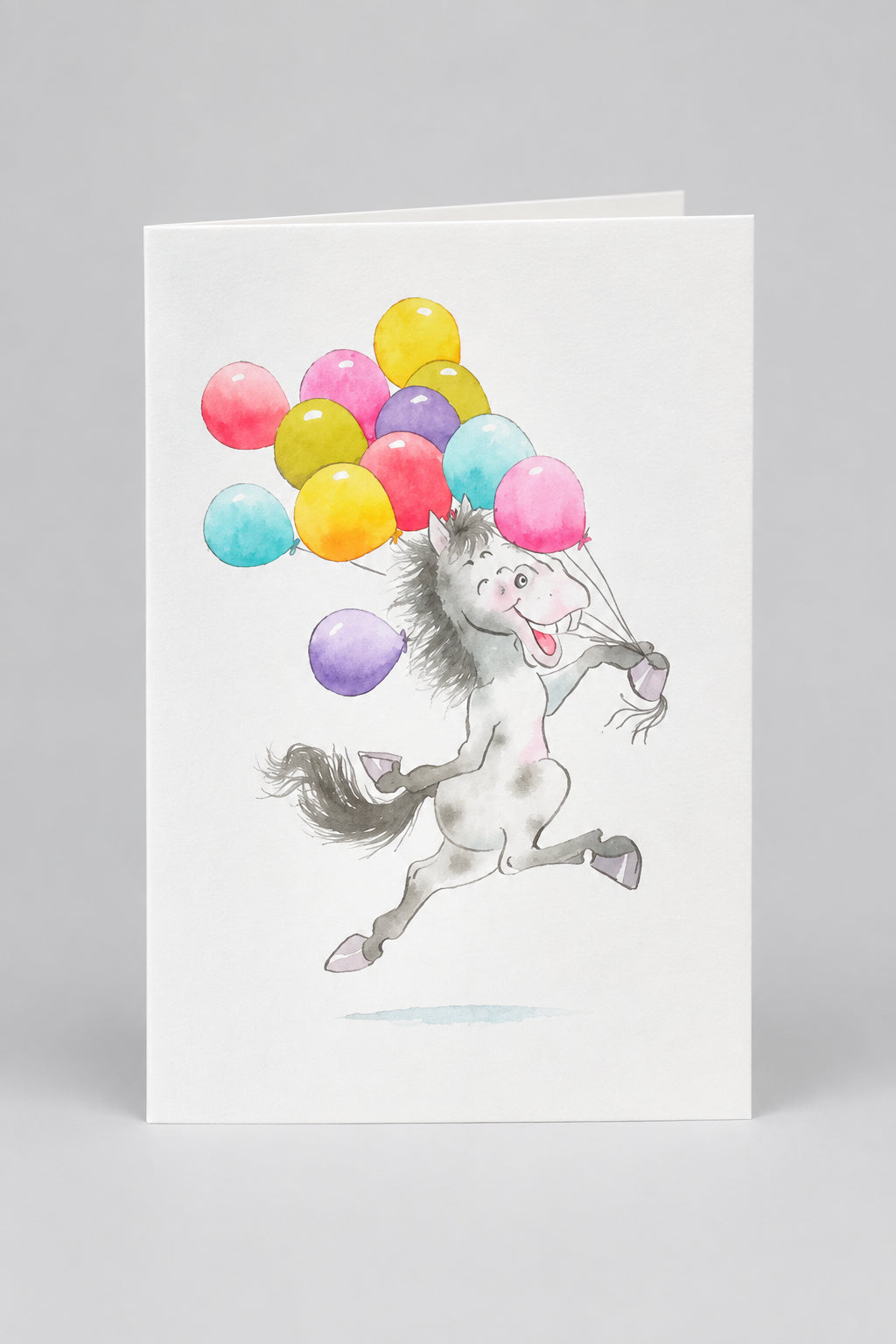 Greetings Card - Balloons