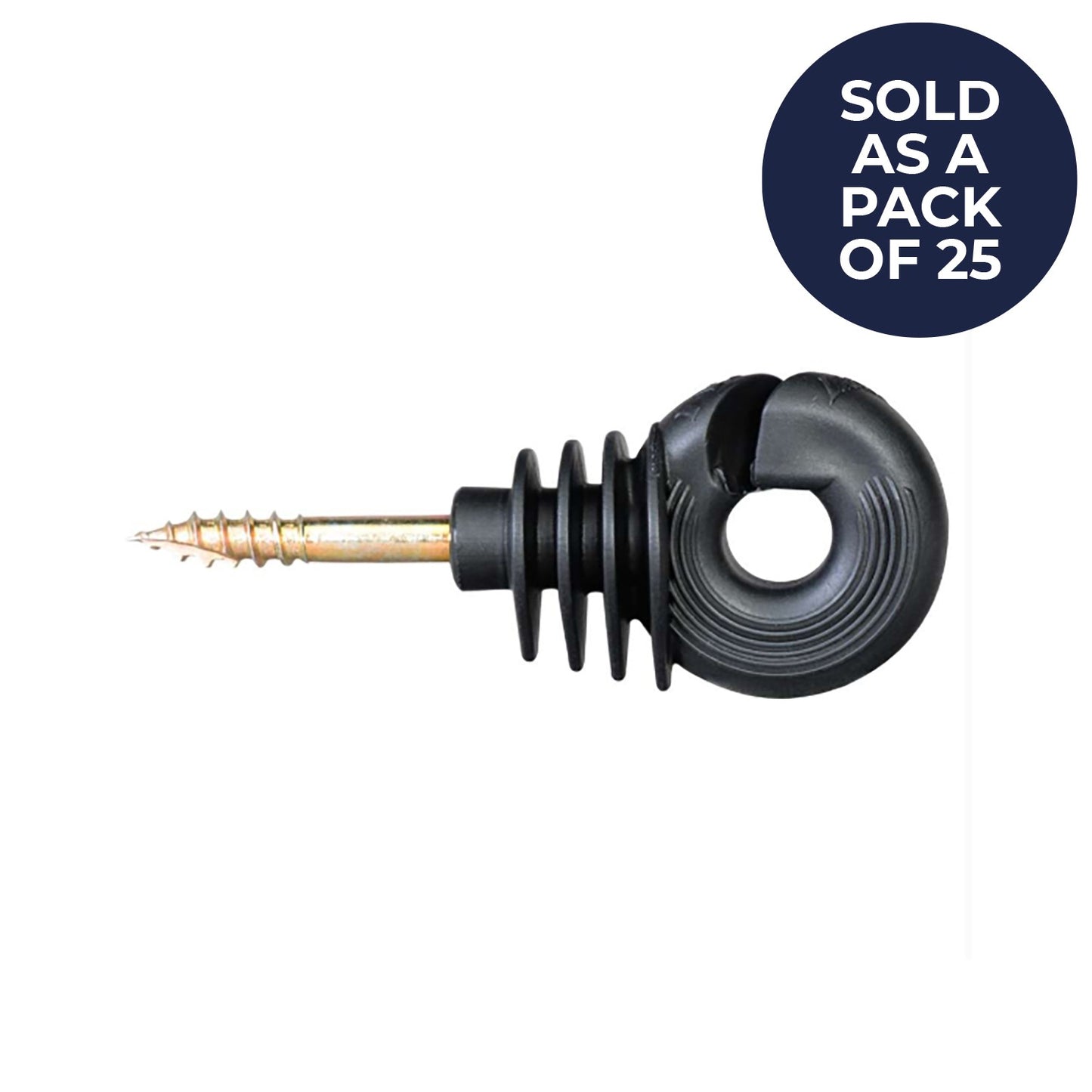 Agrifence HPX Ring Insulator Black - 25 Pack