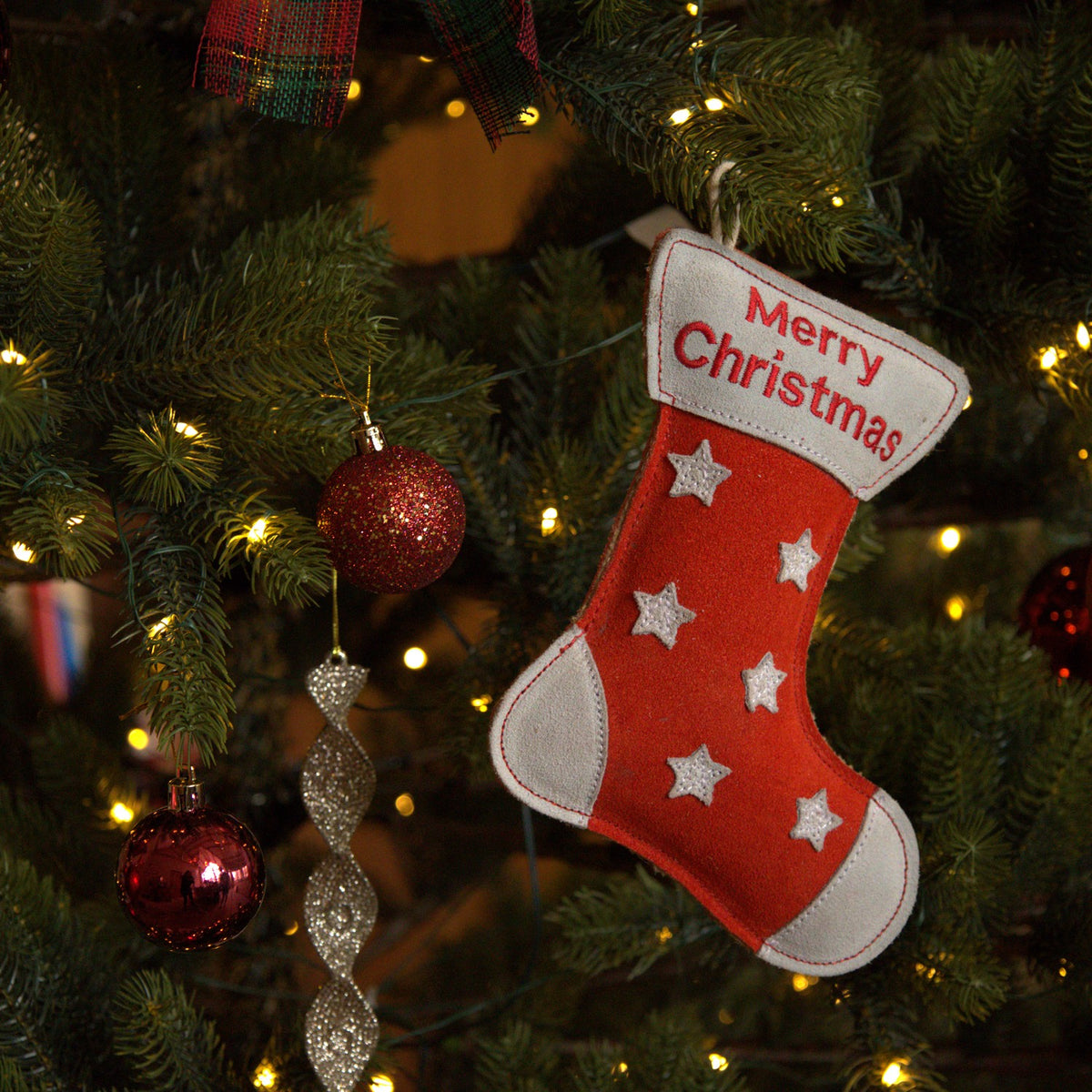 Benji & Flo Christmas Dog Toys Christmas Stocking