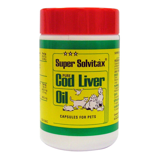 Super Solvitax Cod Liver Oil Capsules