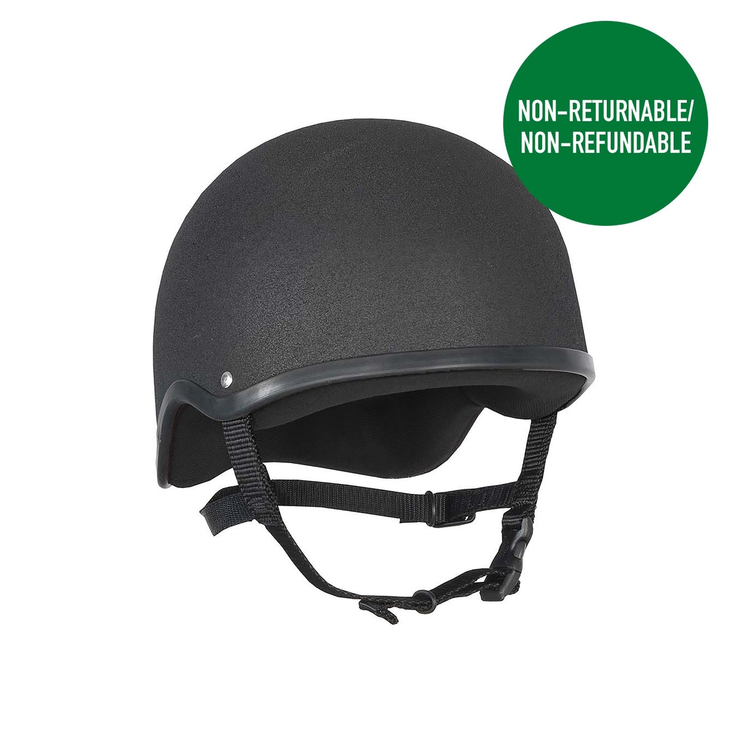 Champion Junior Plus Jockey Skull Black - Size 60 Cm (3.5)