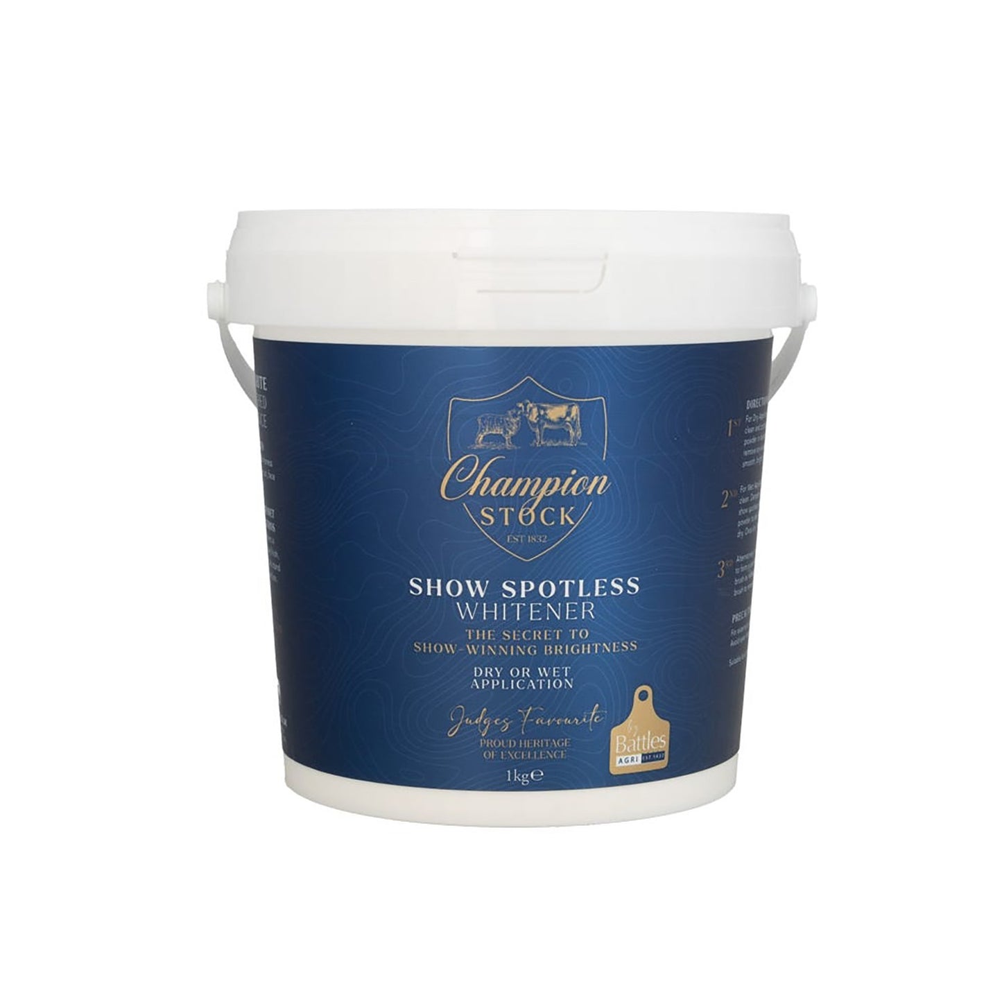 Champion Stock Show Spotless Whitening Powder - 1 Kg