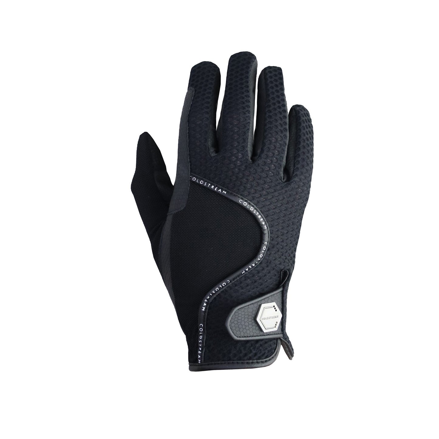 Coldstream Swinton Combi Mesh Summer Riding Gloves Black - Large