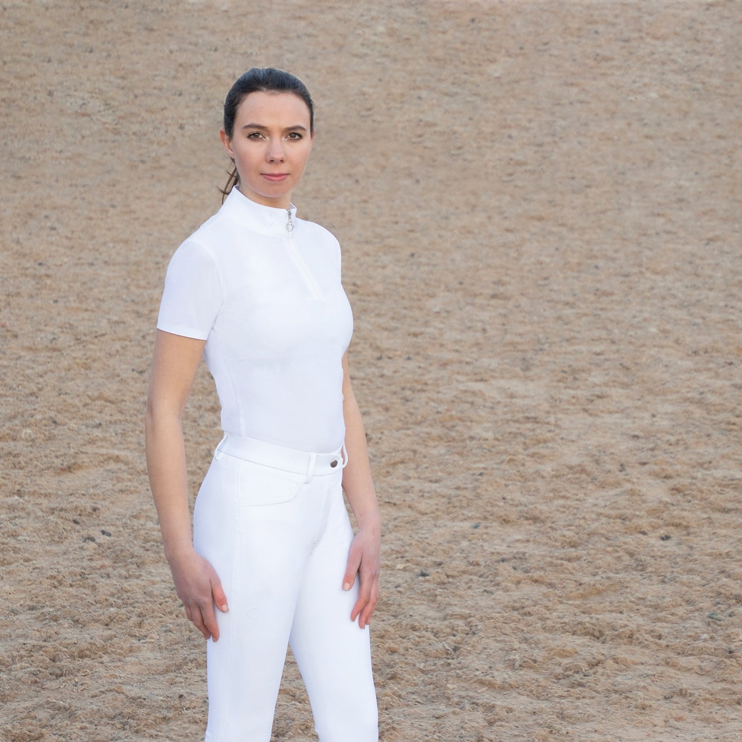 Coldstream Ayton Show Shirt White - Small