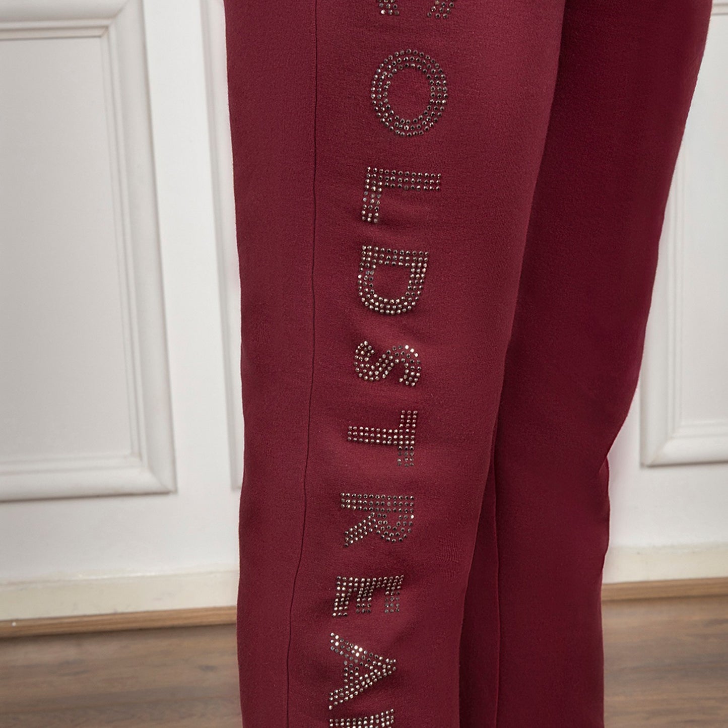 Coldstream Next Gen Cheswick Diamante Lounge Pants Windsor Wine - 5/6 Years