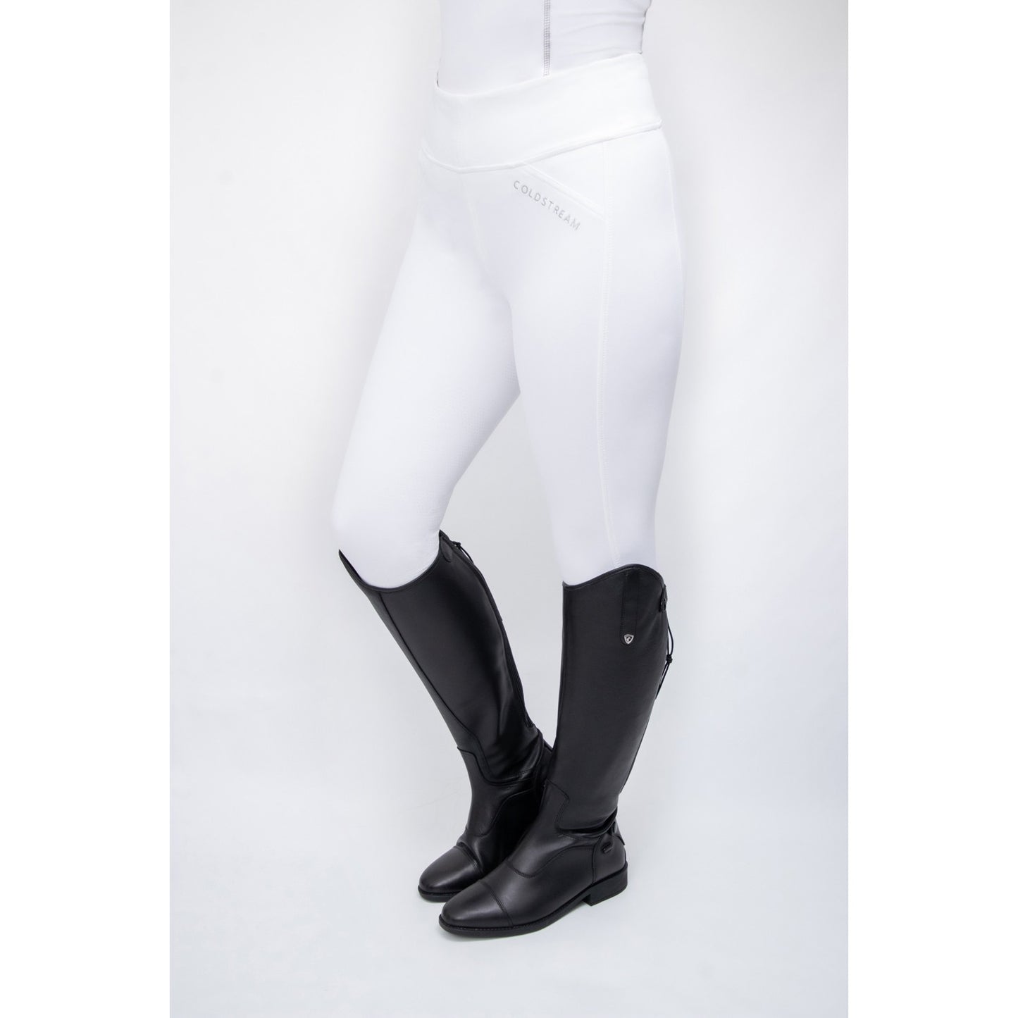 Coldstream Kelso Riding Skins White - 30"