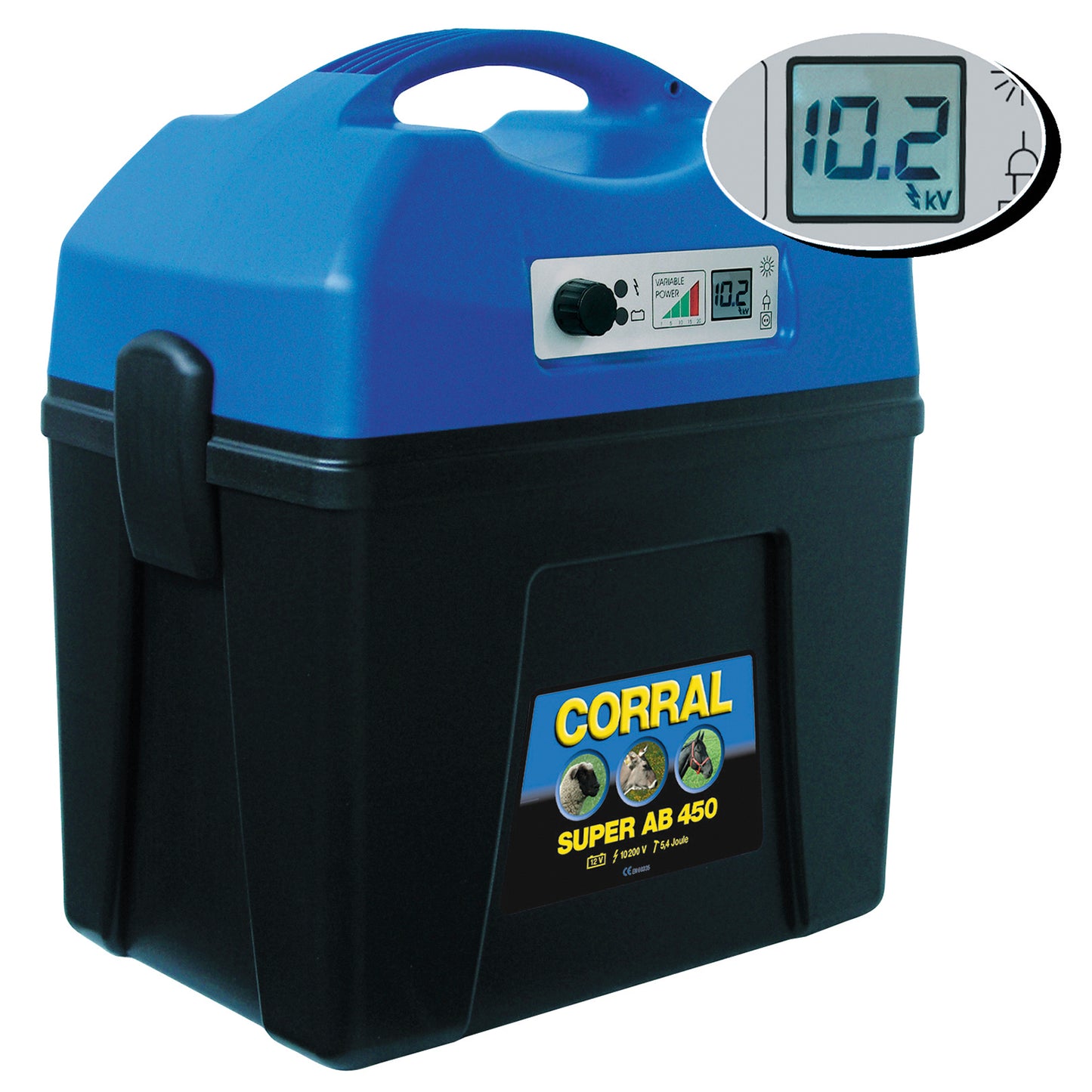 Corral Super AB 450 12V Digital Rechargeable Battery Unit