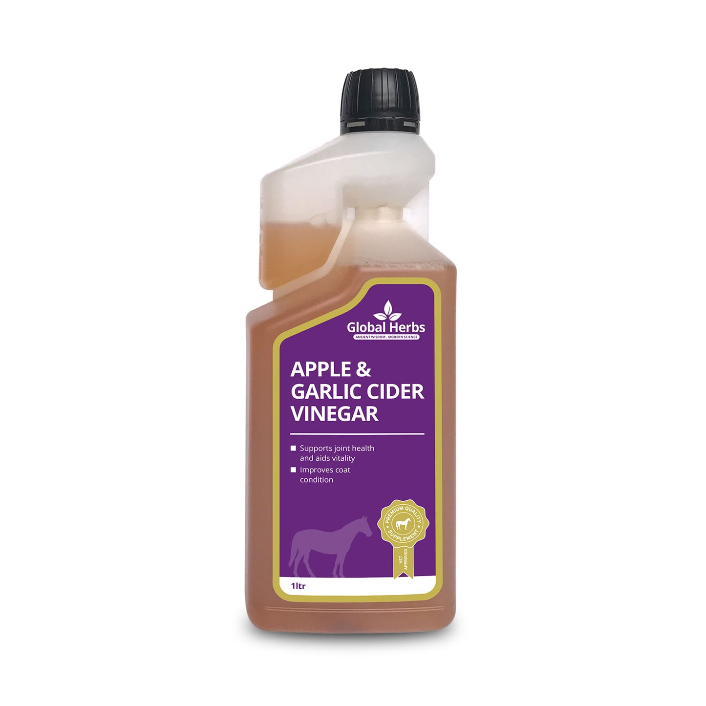 Global Herbs Apple & Garlic Cider Vinegar