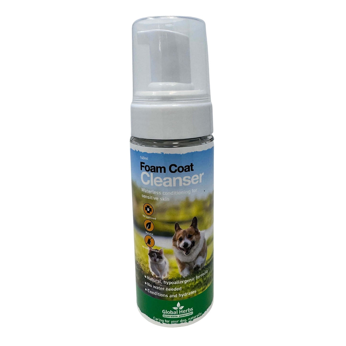 Global Herbs Canine Foam Coat Cleanser