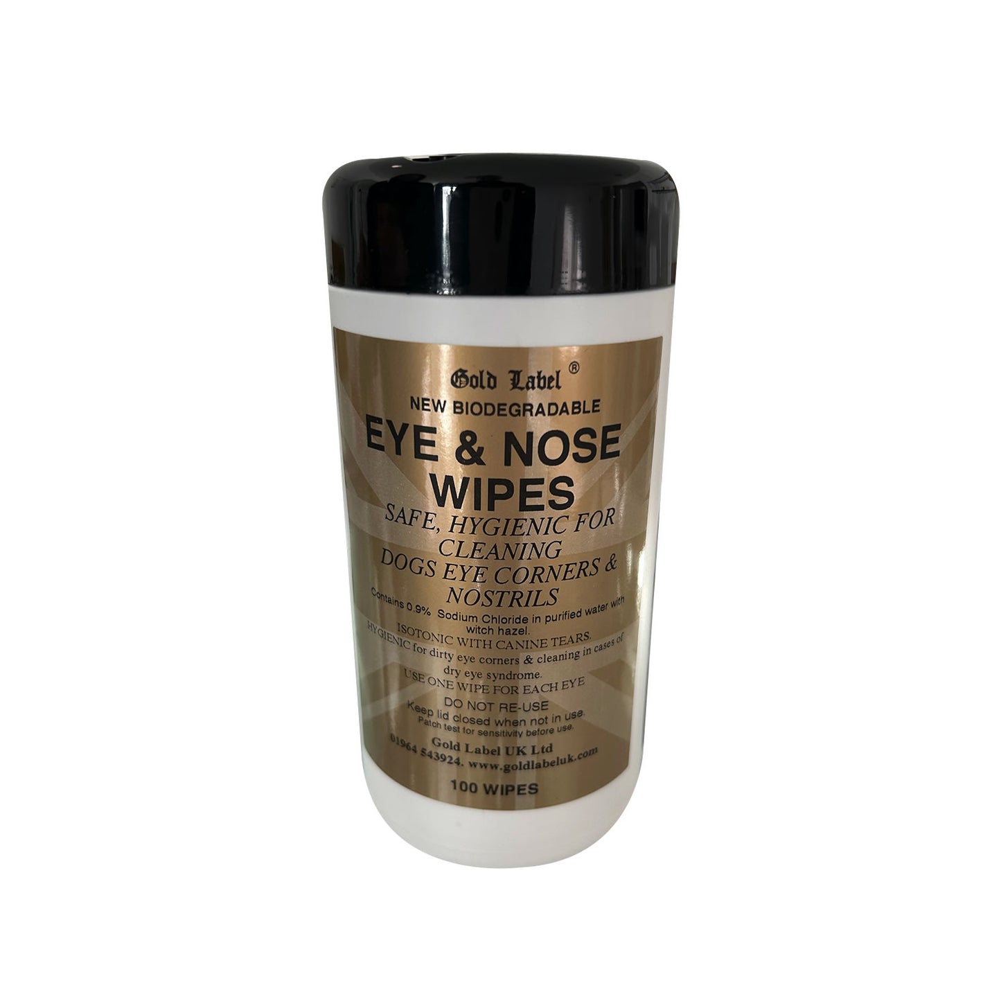 Gold Label Canine Eye and Nose Wipes