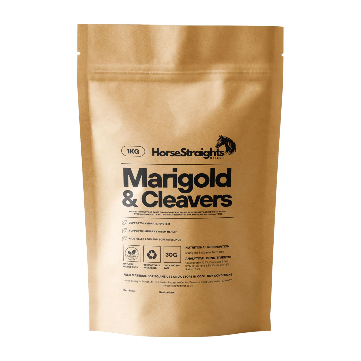 Horse Straights Direct Marigold & Cleavers Mix