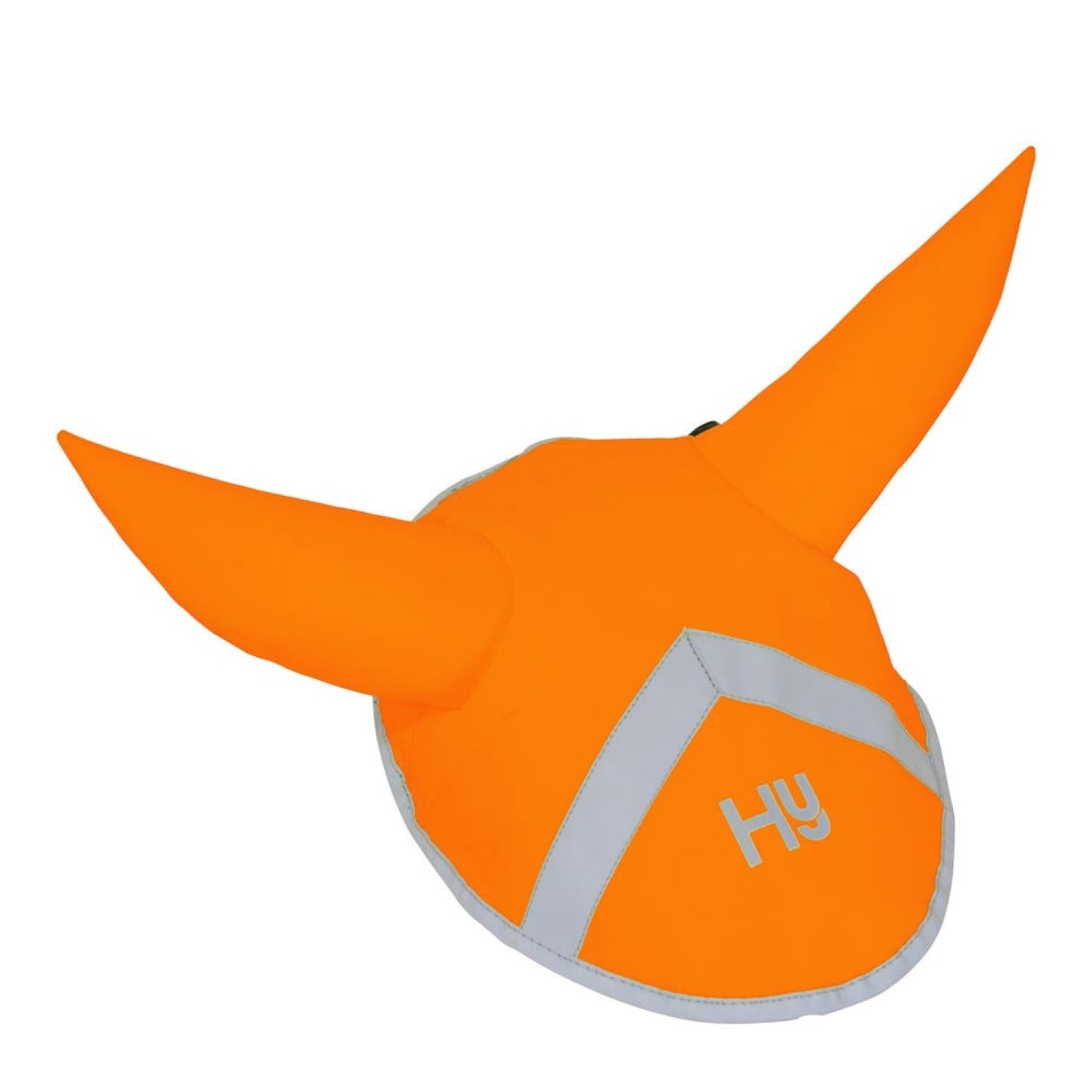 Reflector Ear Bonnet by Hy Equestrian Orange - Pony