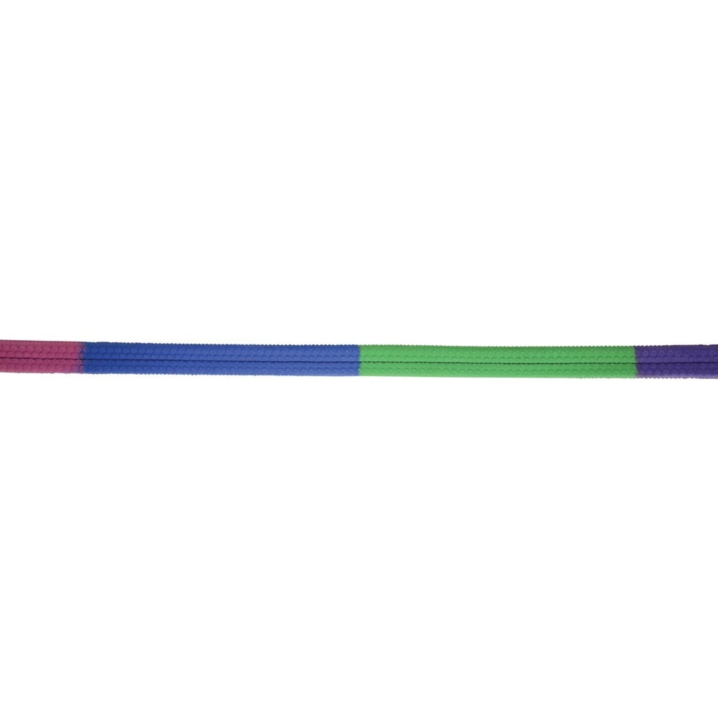 Hy Equestrian Rubber Covered Training Reins Dark Colours - 48" x 5/8"