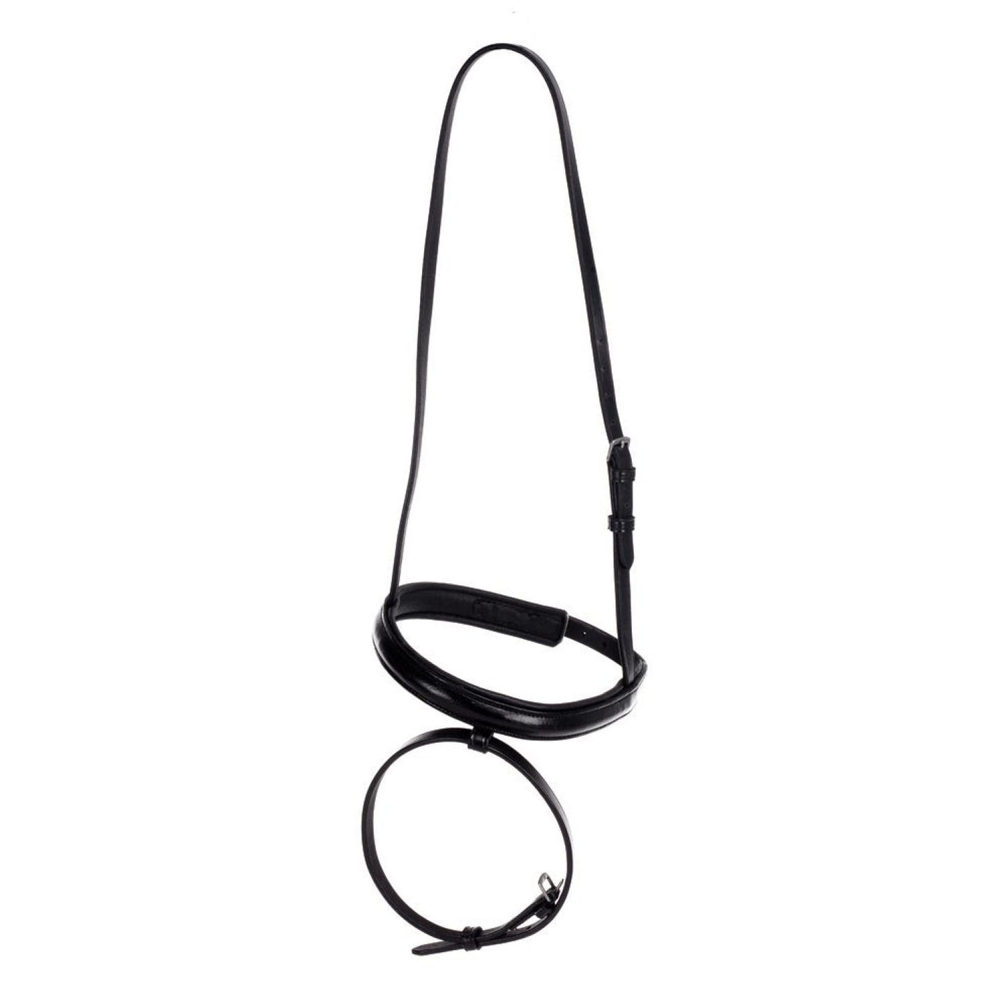 Hy Equestrian Flash Noseband Black - Cob