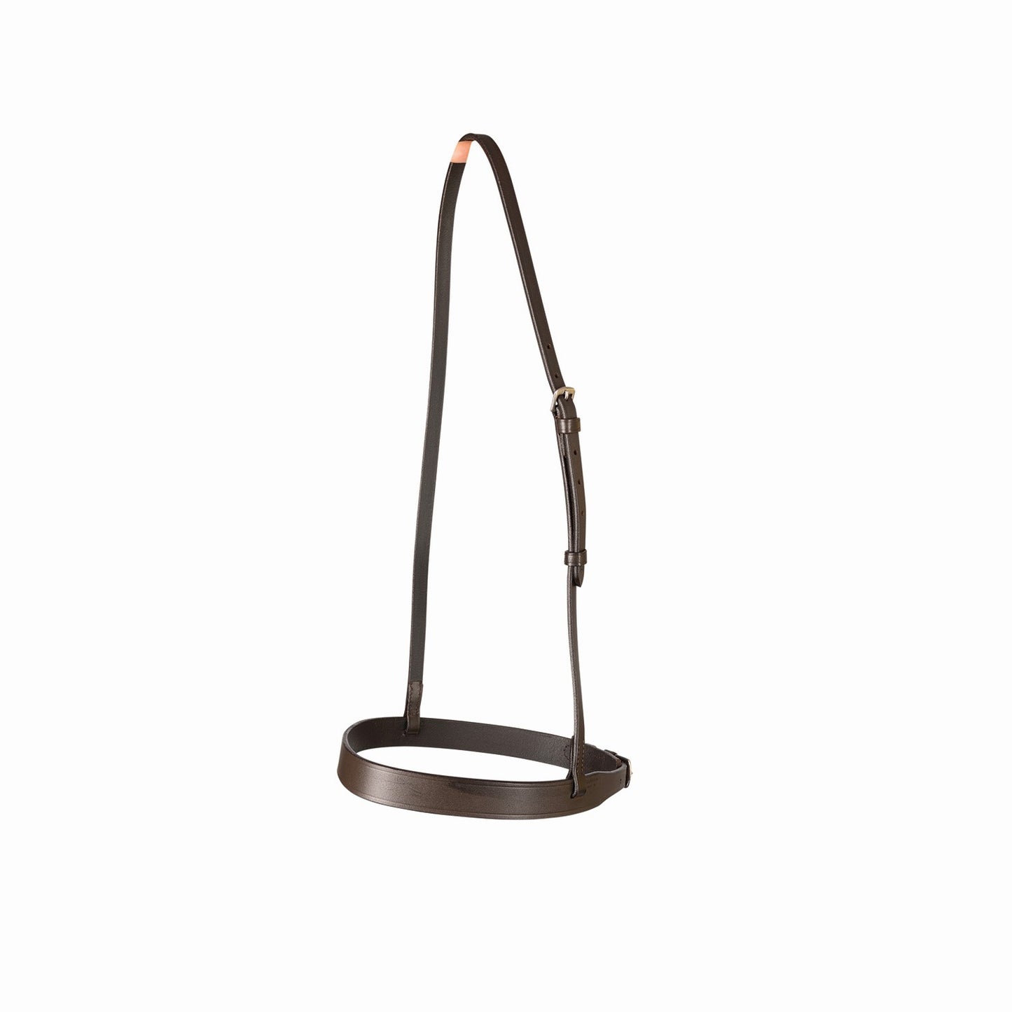 Hy Equestrian Plain Noseband Brown - Cob