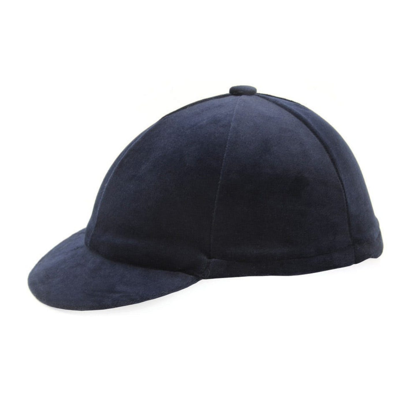 Hy Equestrian Velvet Hat Cover Navy