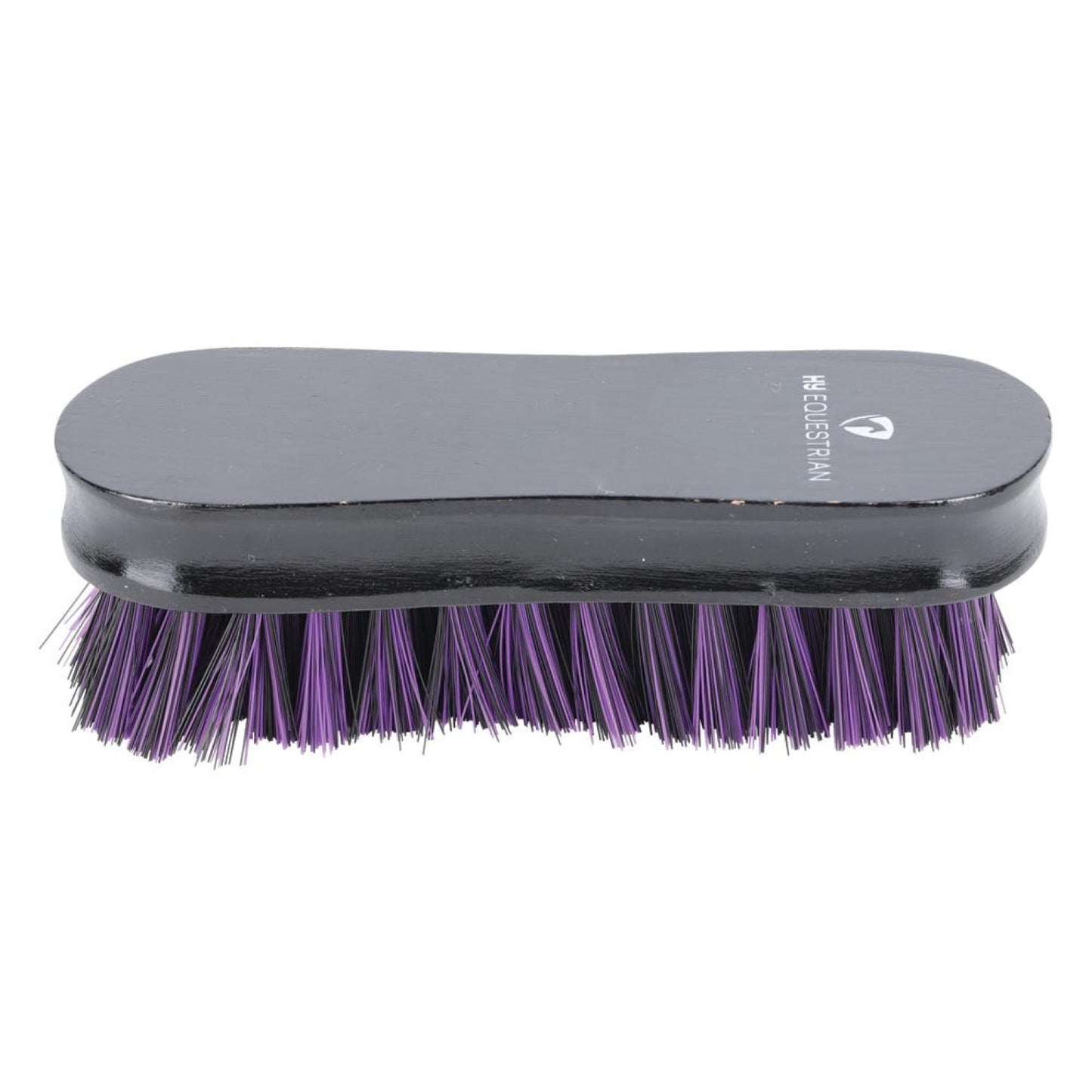 ProGroom Wooden Face Brush by Hy Equestrian Black/Purple