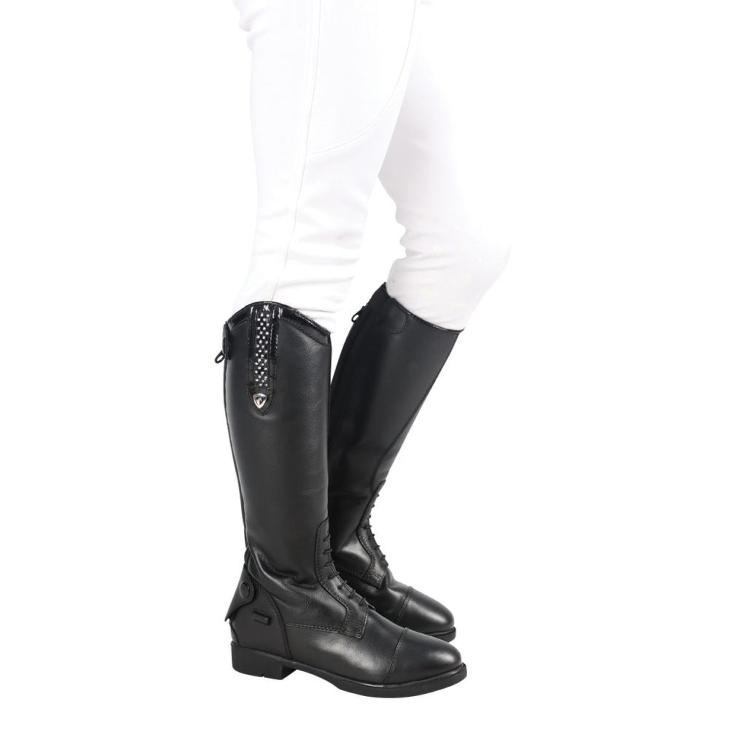 Hy Equestrian Arnara Riding Boots Child Black - Size 2