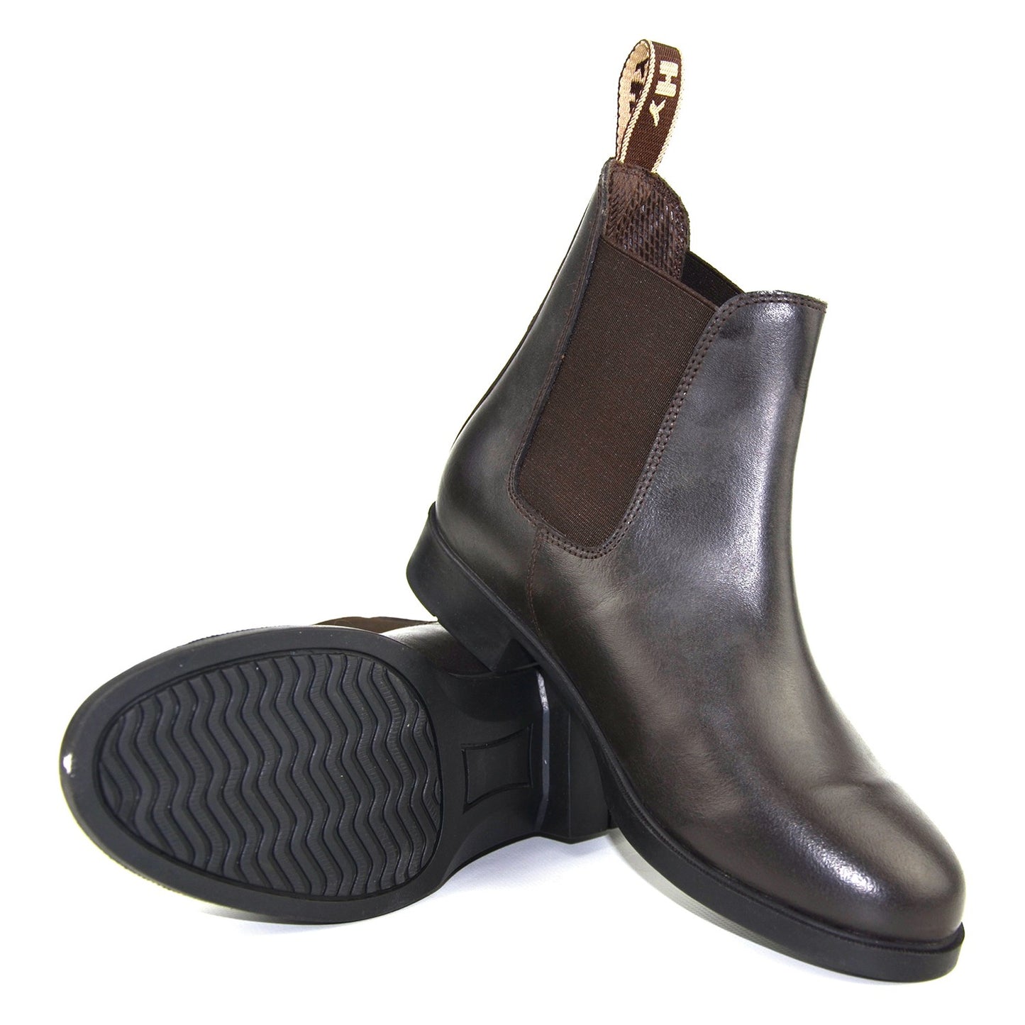 Hy Equestrian Durham Jodhpur Boots Child Brown - Size 13