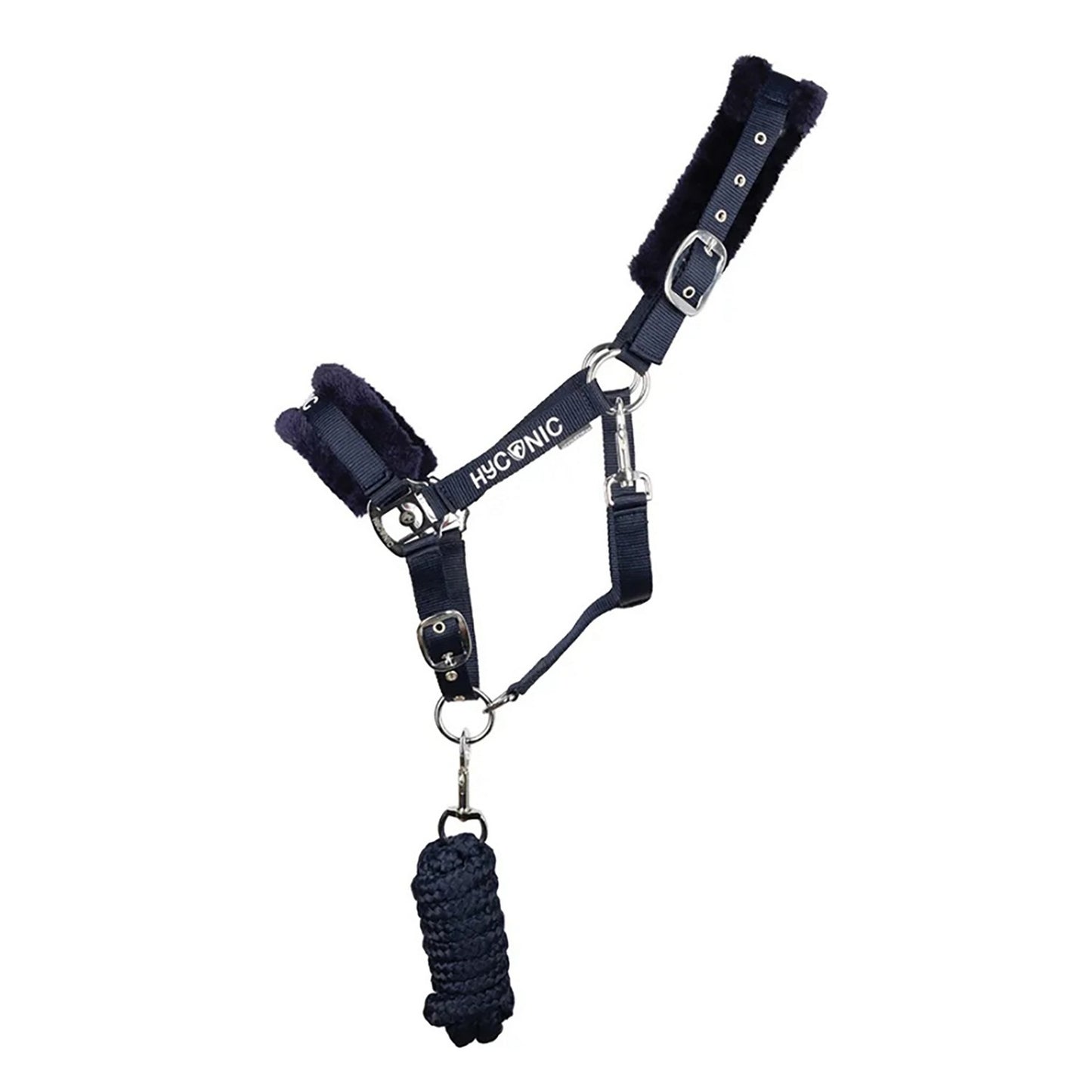 HyCONIC Faux Fur Headcollar & Lead Rope