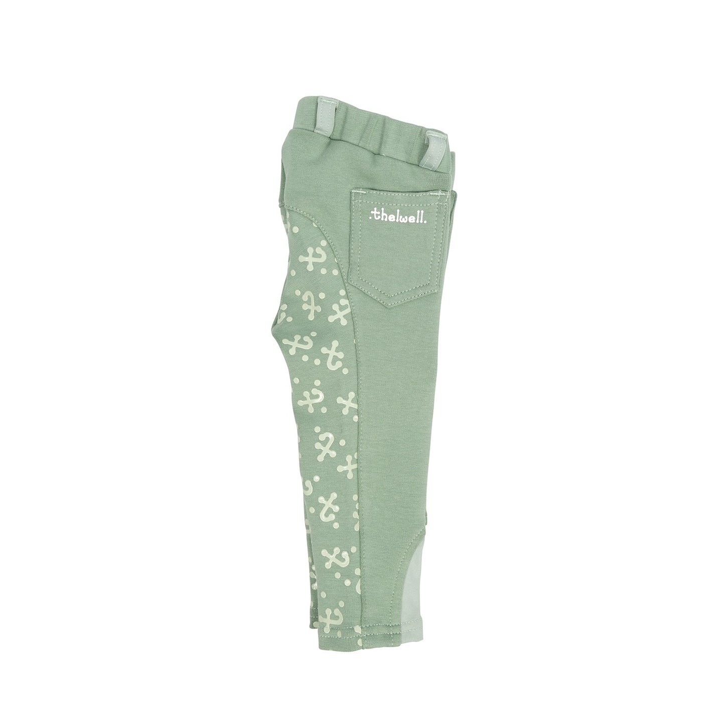 Hy Equestrian Thelwell Mini Tots Jodhpurs Pastel Green - 0-6 Months