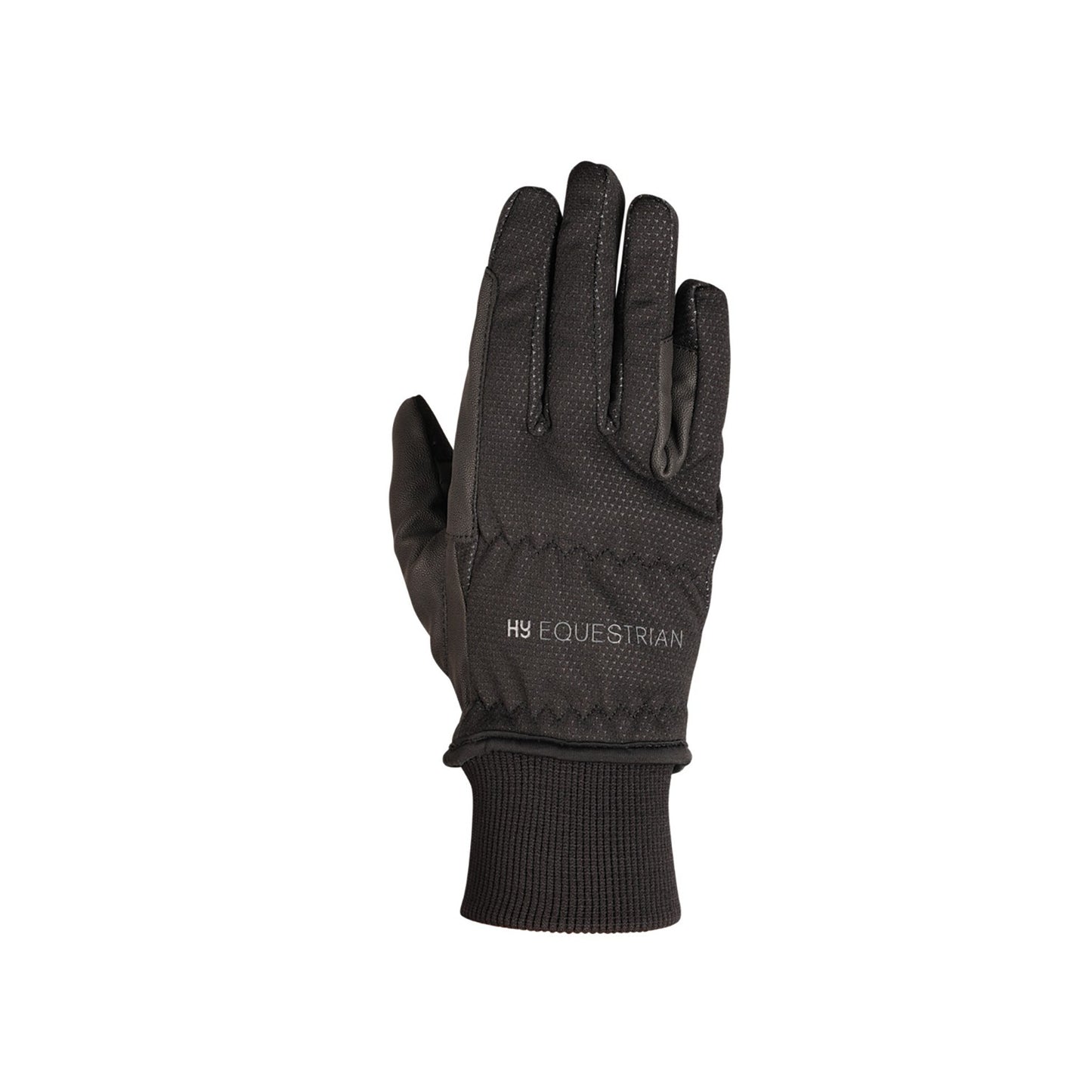 Hy Equestrian Storm Breaker Thermal Gloves Black - Large
