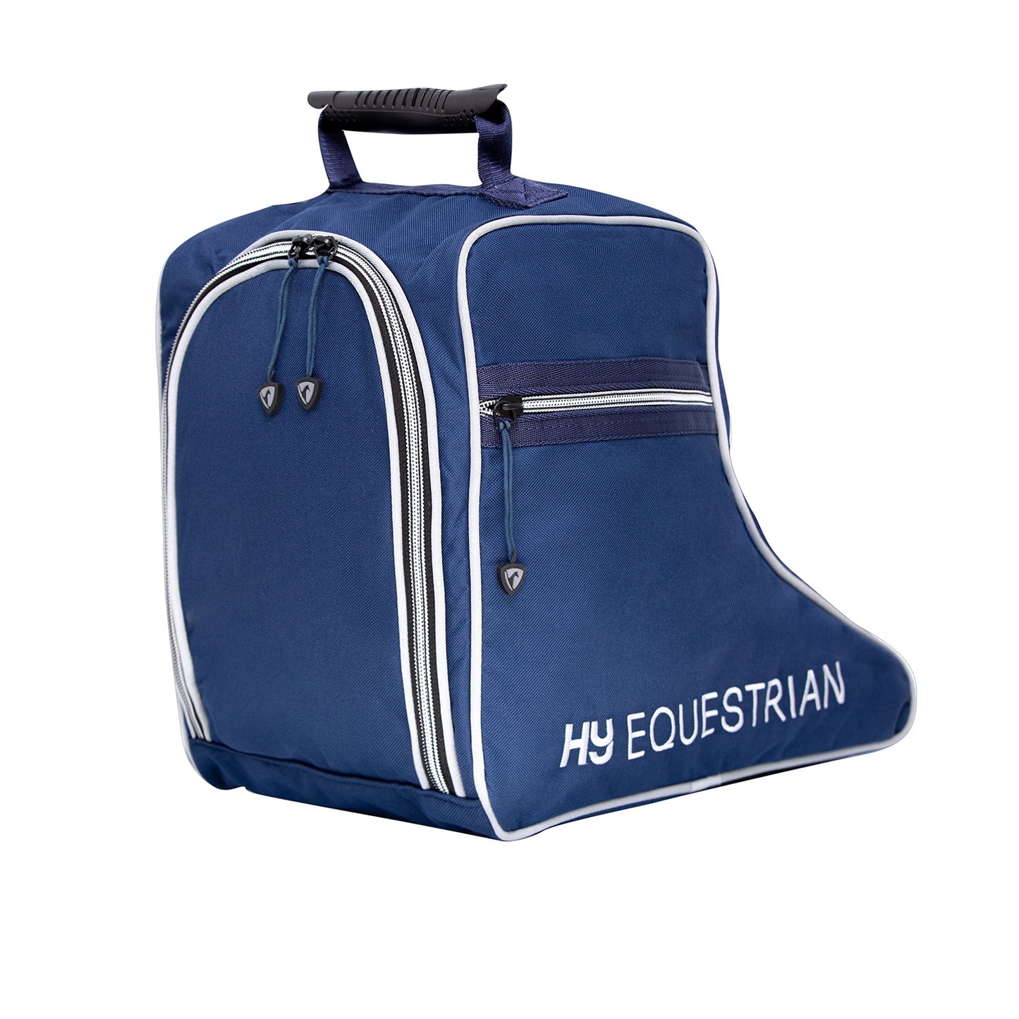 Hy Equestrian Jodhpur Boot Bag Navy/Grey