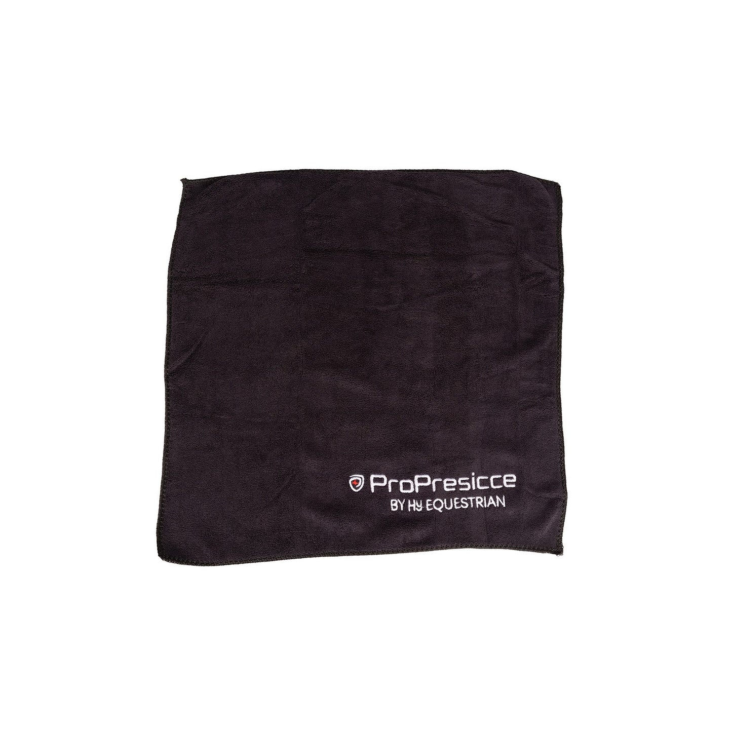ProPresicce Microfibre Towel by Hy Equestrian Black - 40 x 40 Cm
