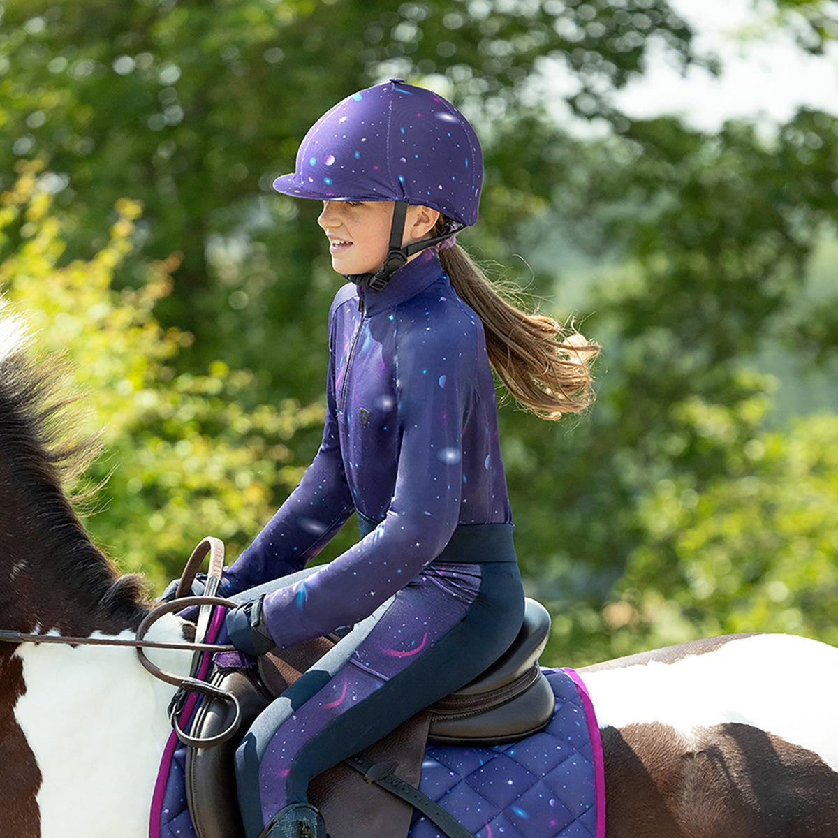 Elevate Out of this World Hat Silk by Hy Equestrian
