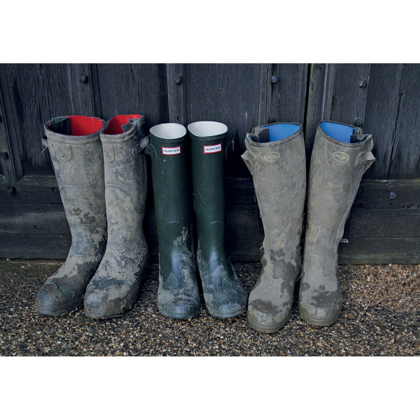 Kevin Milner Countryside Cards Wellingtons