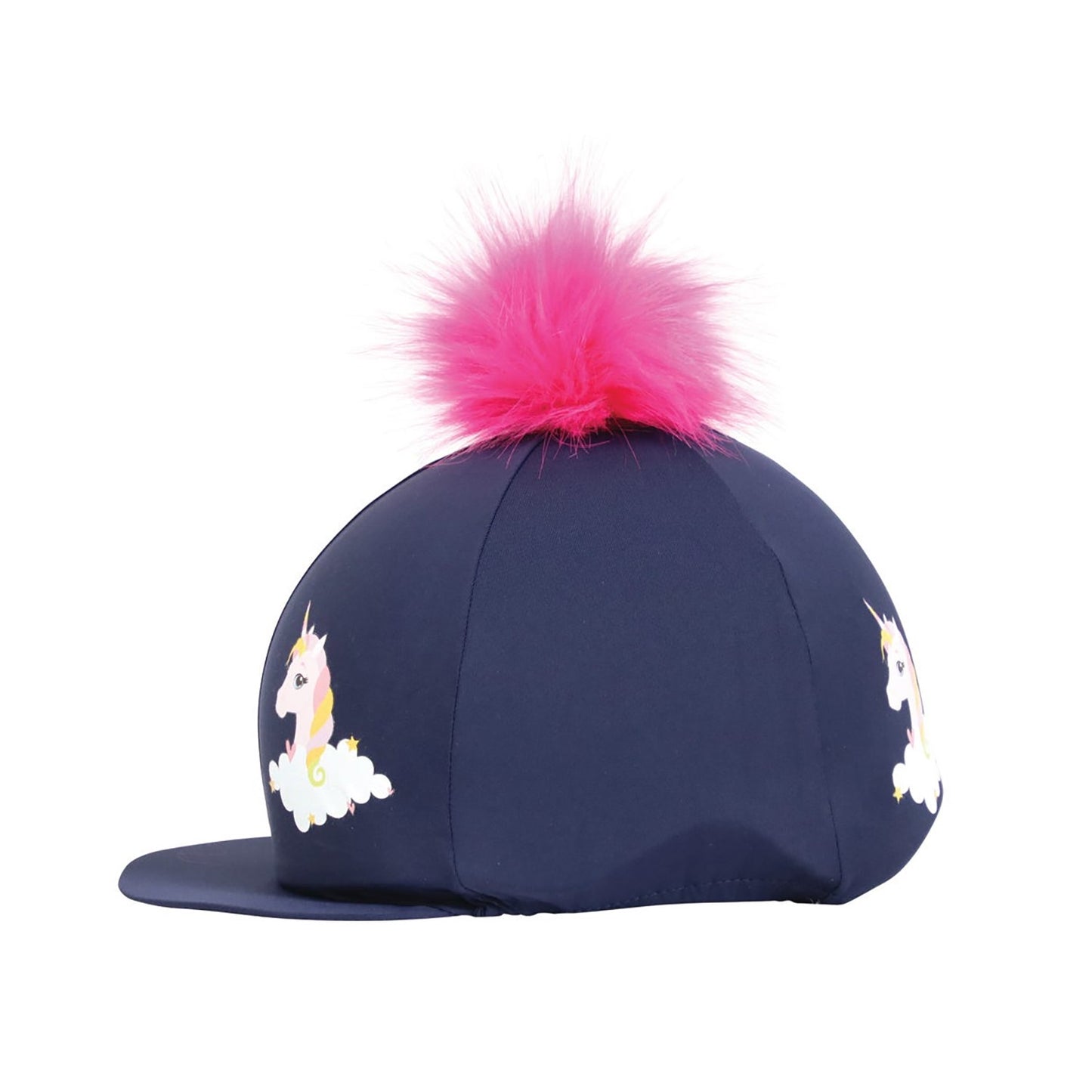Little Rider Little Unicorn Hat Cover Navy/Pink