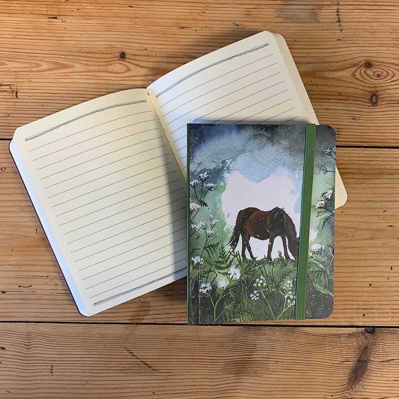 Alex Clark - Horse & Cow Parsley Notebook
