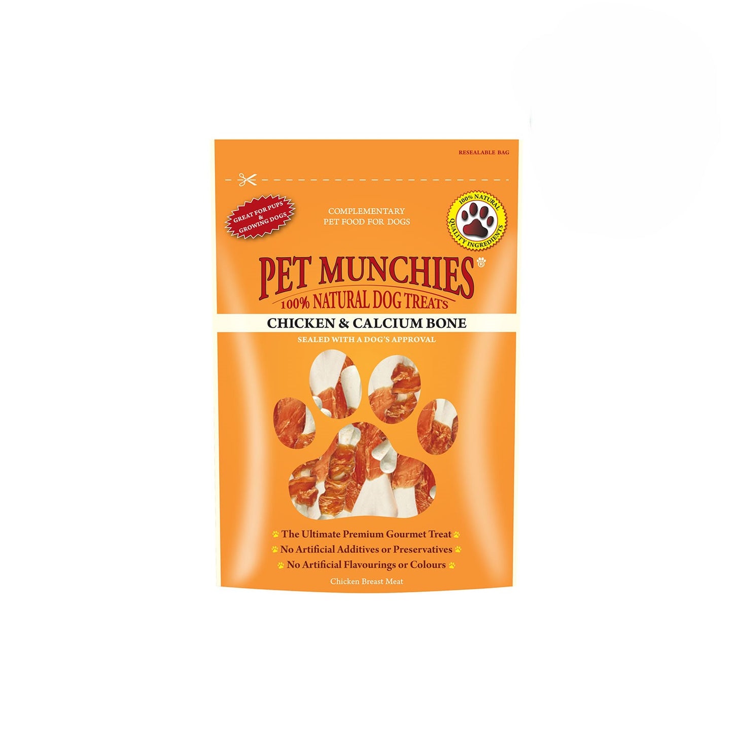 Pet Munchies Chicken & Calcium Bone - 100 Gm