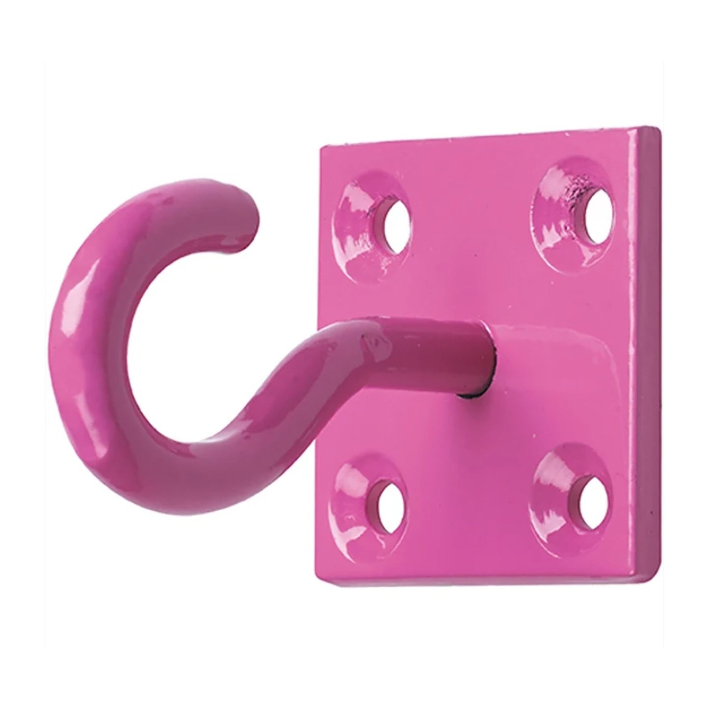 Perry Equestrian 511 Chain Hook on Plate Pink - Pack of 2 PerryPack
