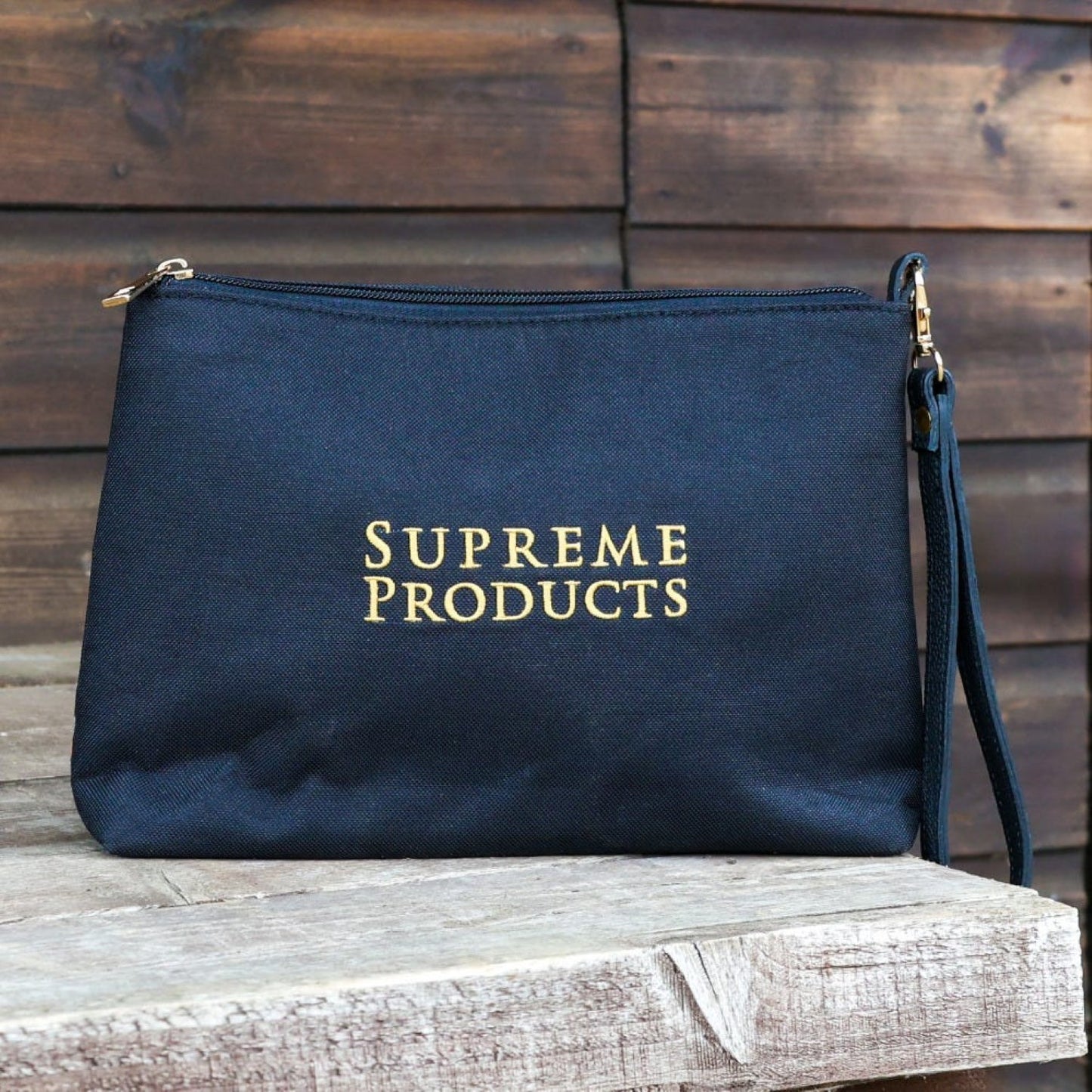 Supreme Products Accessories Pouch Black/Gold - 27 Cm