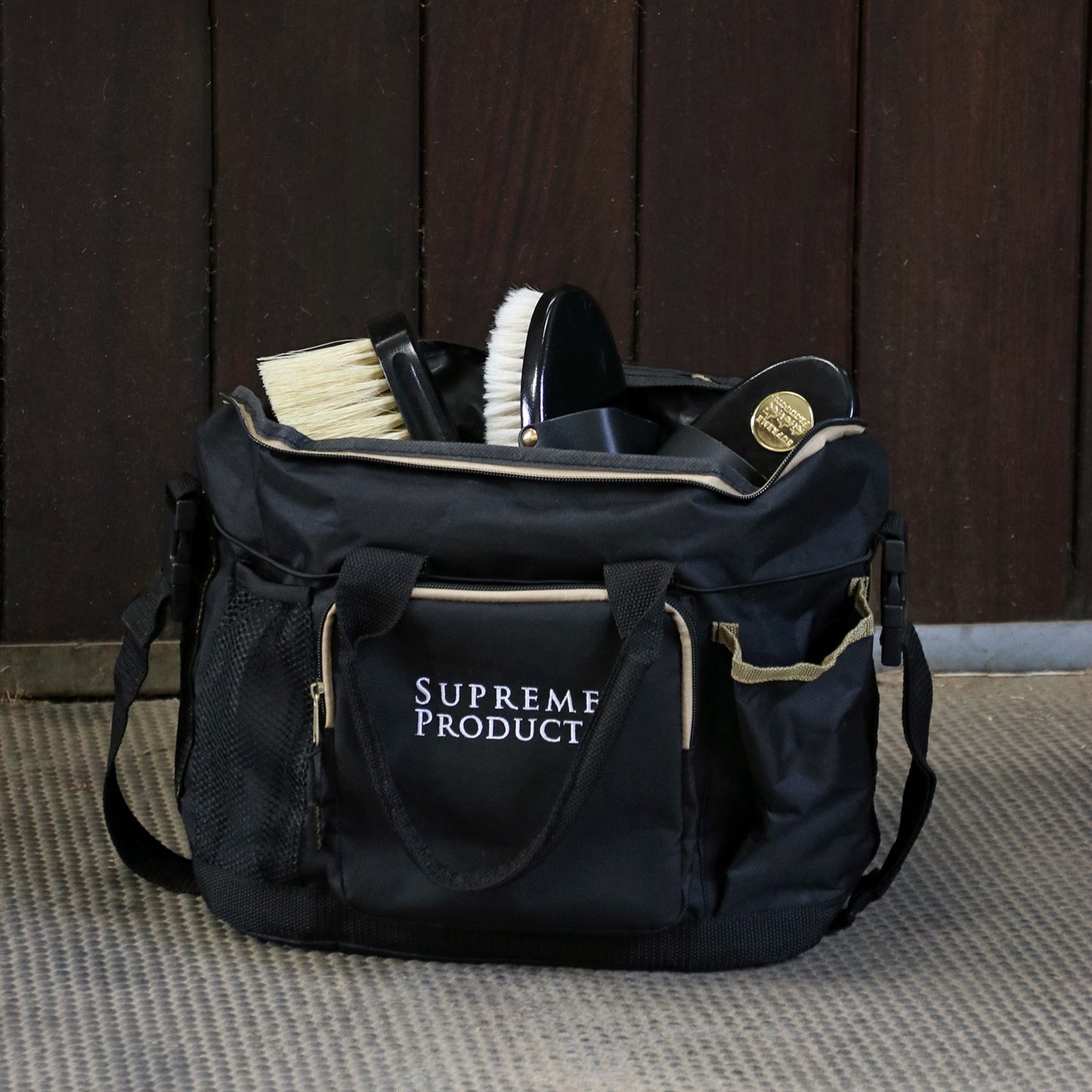 Supreme Products Pro Groom Ring Bag Black & Gold