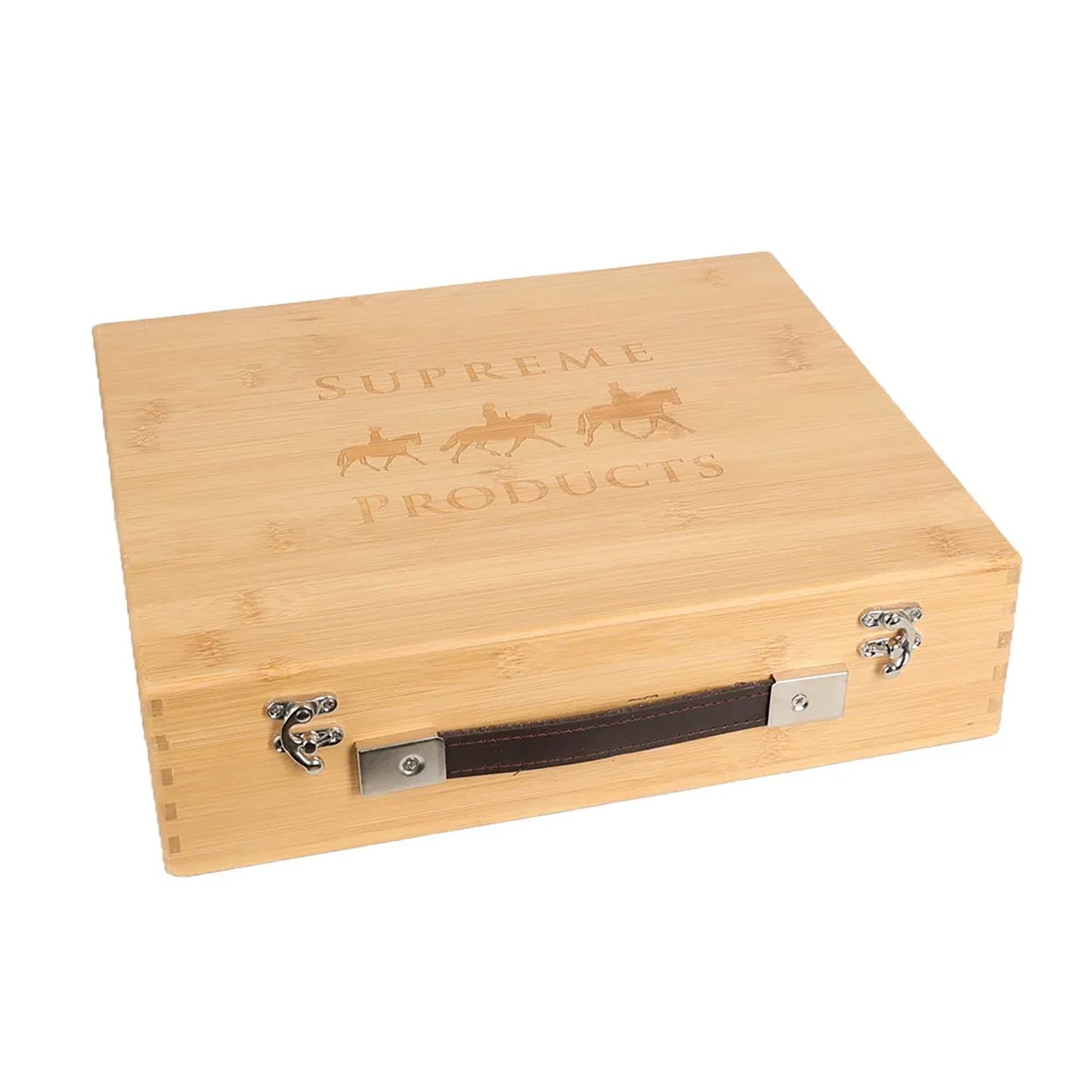 Supreme Products Gleaming Grooming Box Wood