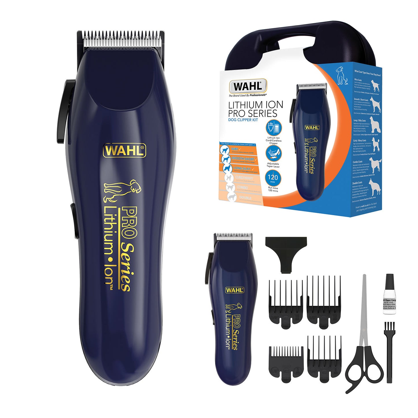 Wahl PRO Series Pet Lithium Ion Cord/Cordless Clipper Kit