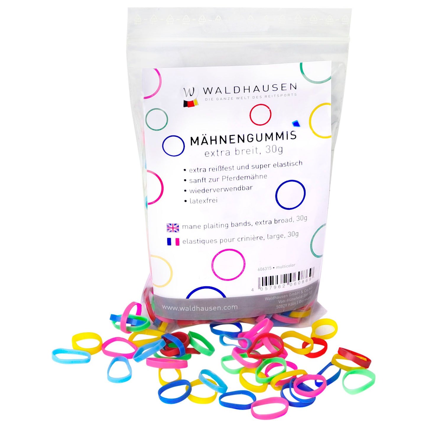 Waldhausen X Wide Plaiting Bands - Multicoloured