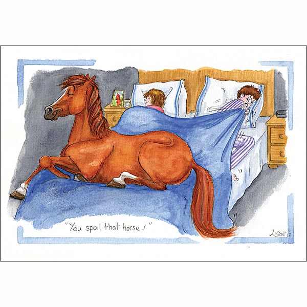 Alison's Horses Card - Spolit