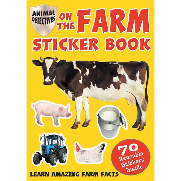 Farm Sticker Book - Animal Detective