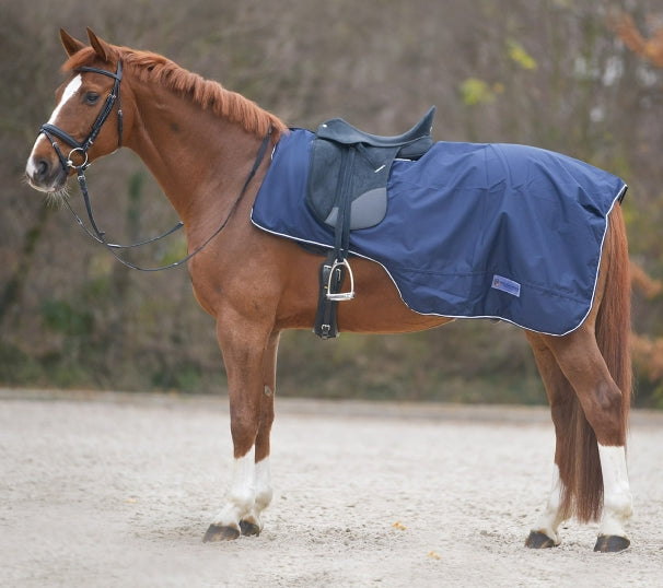 Waldhausen Rain Exercise Sheet with Saddle Gap