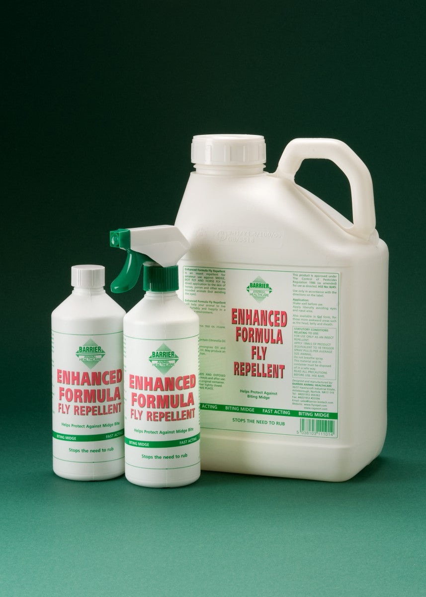 Barrier Enhanced Formula Fly Repellent - Craftwear Equestrian Online Saddlery