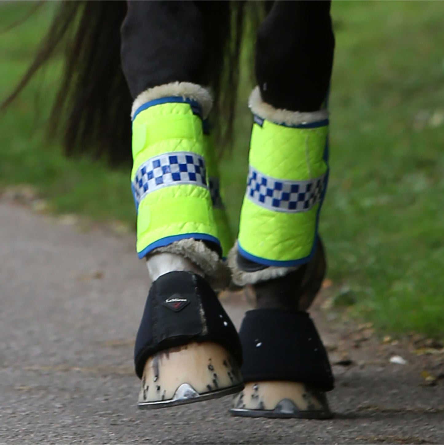 Equisafety POLITE Hi Vis Horse Leg Wraps