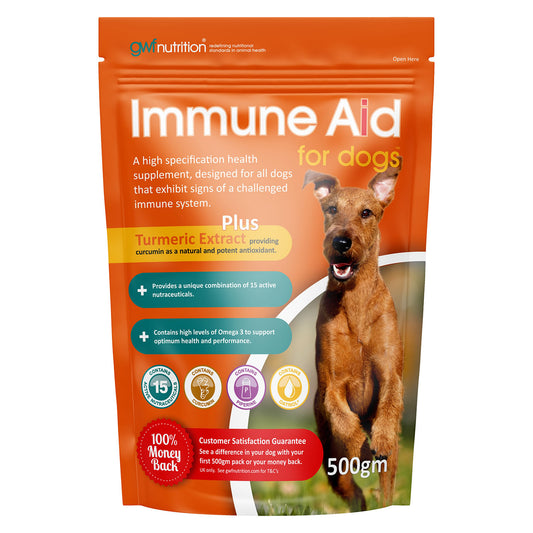 GWF Immune Aid for Dogs x 500 Gm