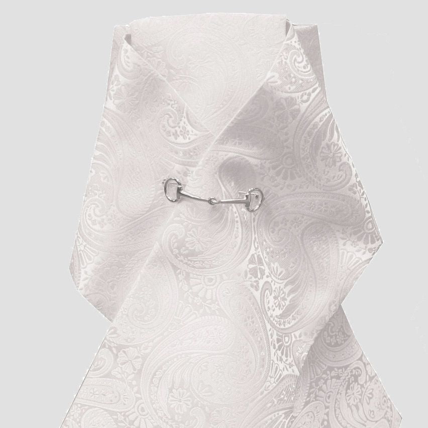 Equetech Paisley Brocade Ready-Tied Stock